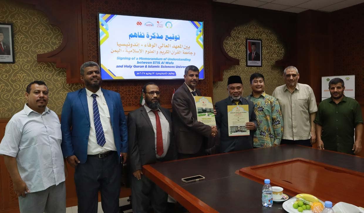 STIS Al Wafa Jalin MoU dengan Holy Quran & Islamic Sciences University Yaman