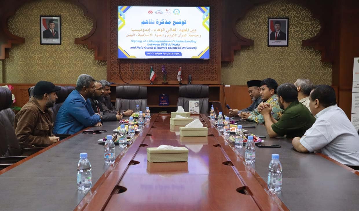 MoU STIS Al Wafa dengan Holy Quran & Islamic Sciences University Yaman